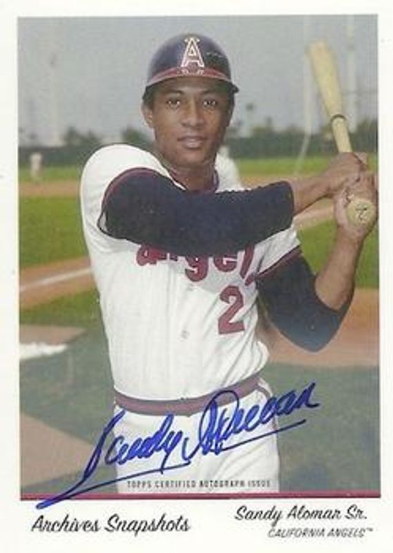 2016 Topps Archives Snapshots #AS-SA Autographs /350