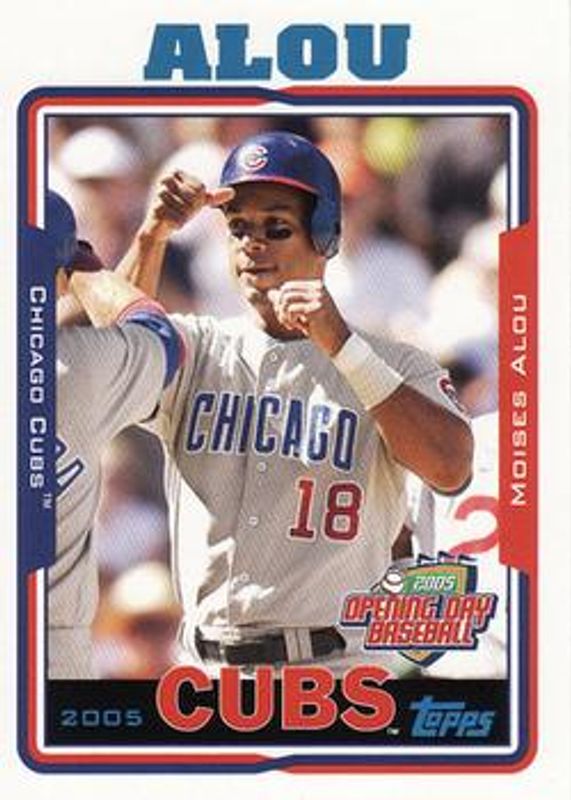 Moises Alou 2005 Topps Opening Day #84 Base RAW