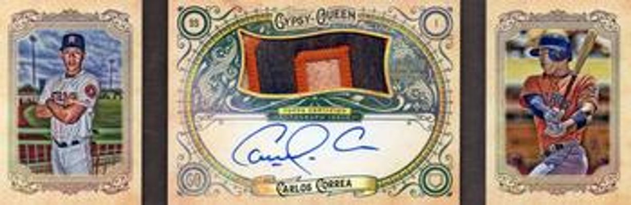 2017 Topps Gypsy Queen #APB-CC Autographs Patch Book /20