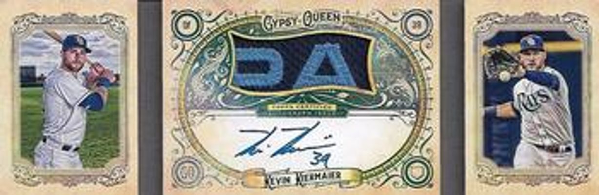 2017 Topps Gypsy Queen #APB-KK Autographs Patch Book /20