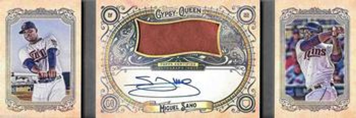 2017 Topps Gypsy Queen #APB-MS Autographs Patch Book /20