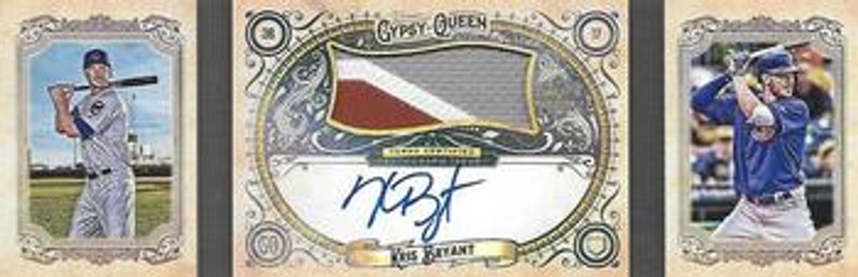 2017 Topps Gypsy Queen #APB-KB Autographs Patch Book /20