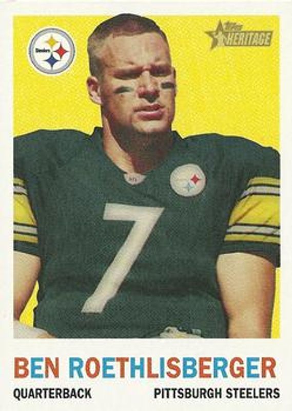 Ben Roethlisberger 2005 Topps Heritage #302 Base RAW