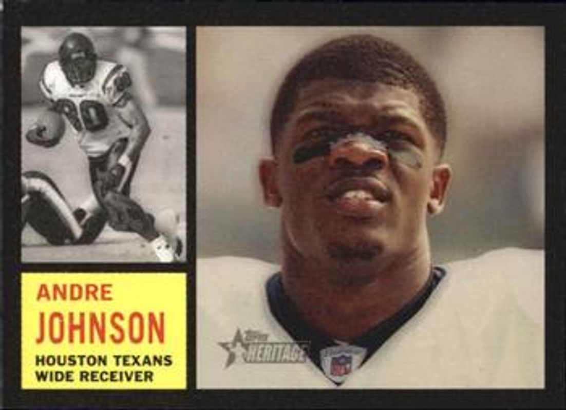 Andre Johnson 2005 Topps Heritage #17 Base RAW
