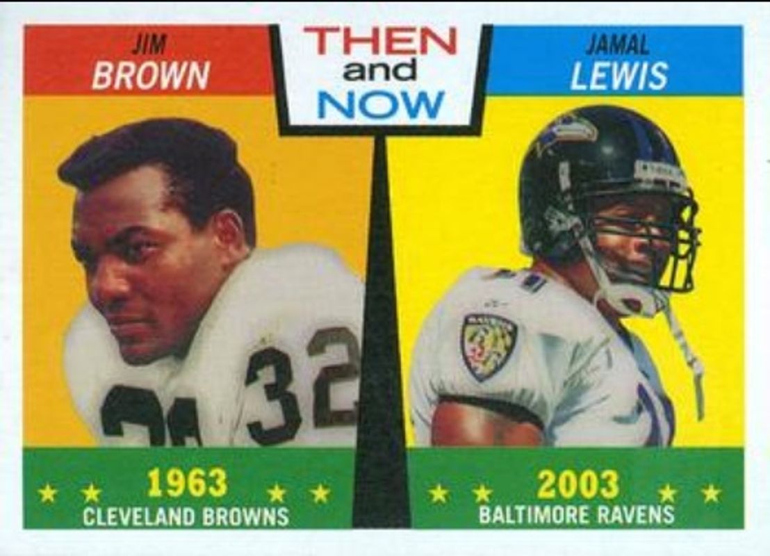 2005 Topps Heritage #TN6 Then and Now