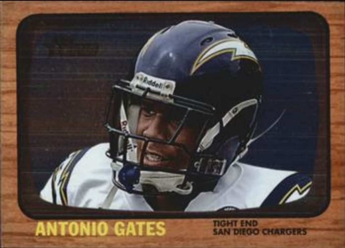 Antonio Gates 2005 Topps Heritage #THC57 Foil RAW