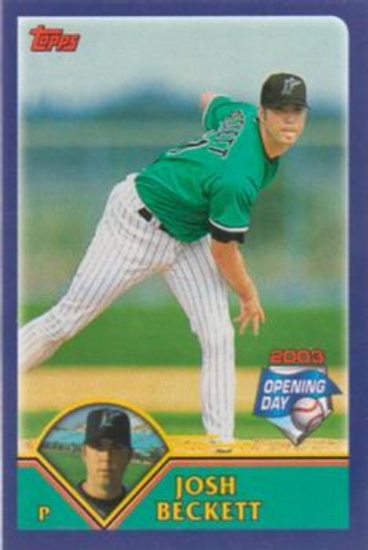 2003 Topps Opening Day Mini Stickers