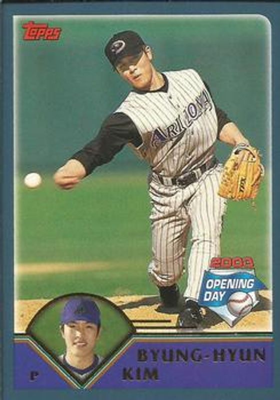Byung-Hyun Kim 2003 Topps Opening Day #124 Base RAW