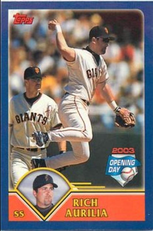2003 Topps Opening Day Mini Stickers