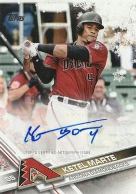 2017 Topps Holiday #A-KM Autographs
