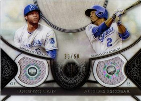 2017 Topps Tribute #DR-CE Dual Relics /50