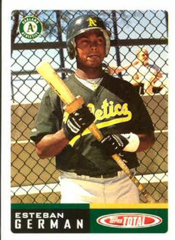 Esteban German 2002 Topps Total #705 Base RAW