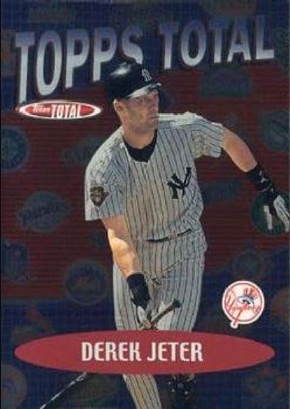 Derek Jeter 2002 Topps Total #TT25 Topps Total RAW