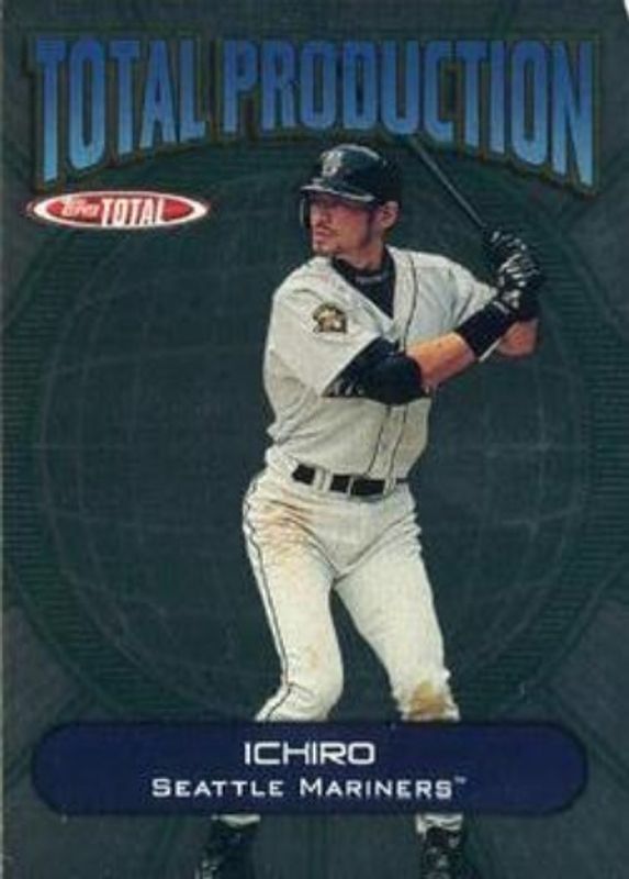Ichiro Suzuki 2002 Topps Total #TP3 Total Production RAW