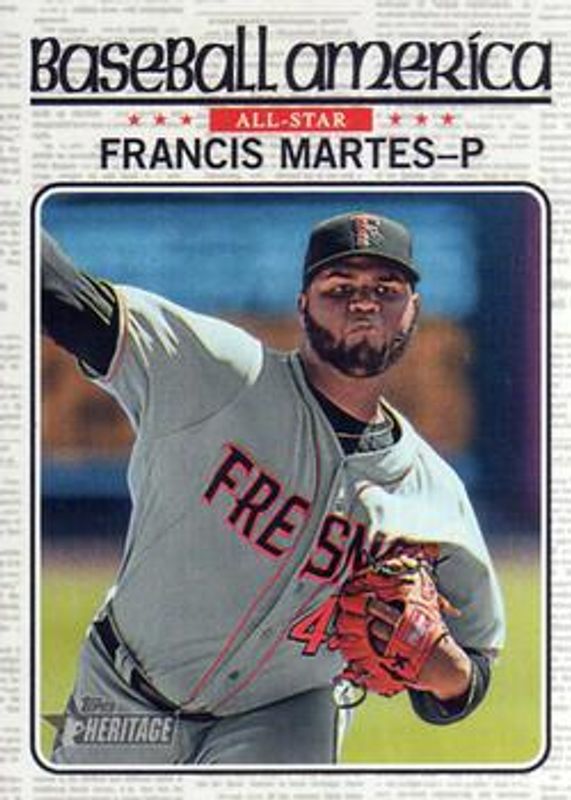 2017 Topps Heritage Minor League #BA-FM Baseball America All Stars