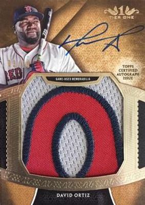 2017 Topps Tier One #APP-DO Autographed Prodigious Patches /10