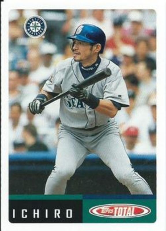 Ichiro Suzuki 2002 Topps Total #PP2 Pre Production RAW