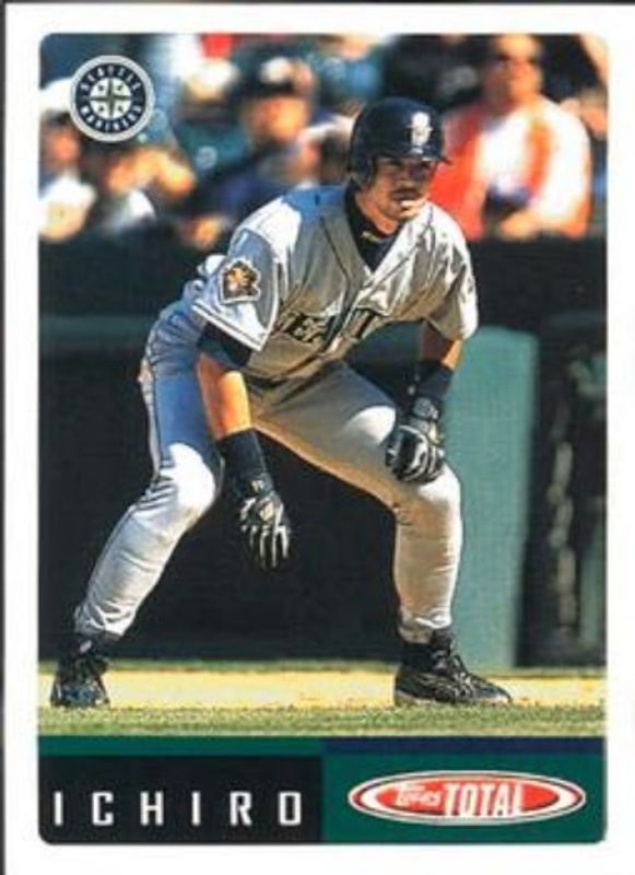 Ichiro Suzuki 2002 Topps Total #TTC25 Team Checklist RAW