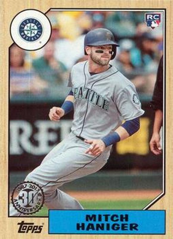 2017 Topps Update #US87-13 1987 Topps Baseball