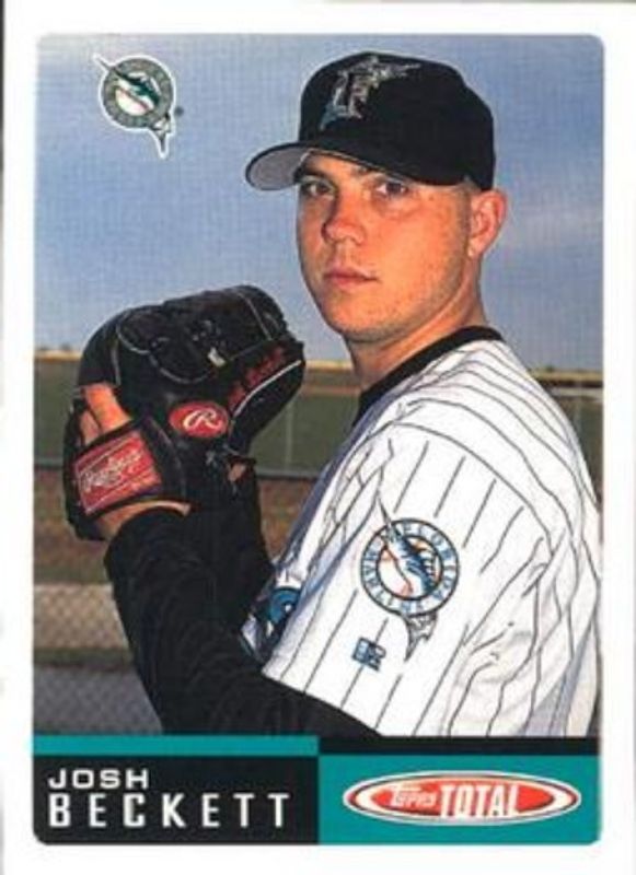Josh Beckett 2002 Topps Total #TTC12 Team Checklist RAW