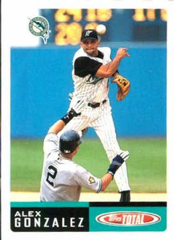 Alex Gonzalez 2002 Topps Total #149 Base RAW