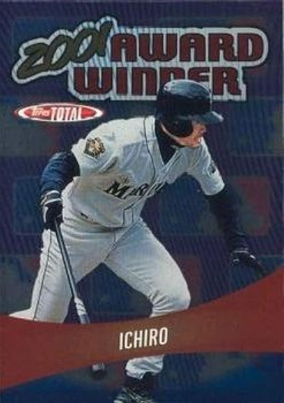 Ichiro Suzuki 2002 Topps Total #AW12 Award Winners RAW