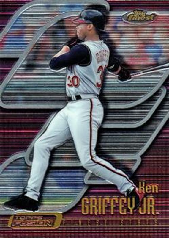 Ken Griffey Jr. 2001 Topps Fusion #142 Base RAW