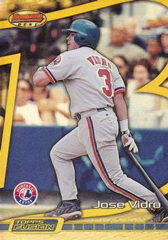 Jose Vidro 2001 Topps Fusion #141 Base RAW