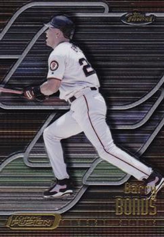 Barry Bonds 2001 Topps Fusion #17 Base RAW