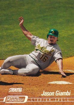 Jason Giambi 2001 Topps Fusion #95 Base Price Guide - Sports Card Investor