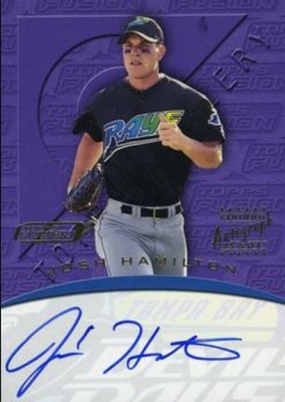 2001 Topps Fusion #FA8 Autographs
