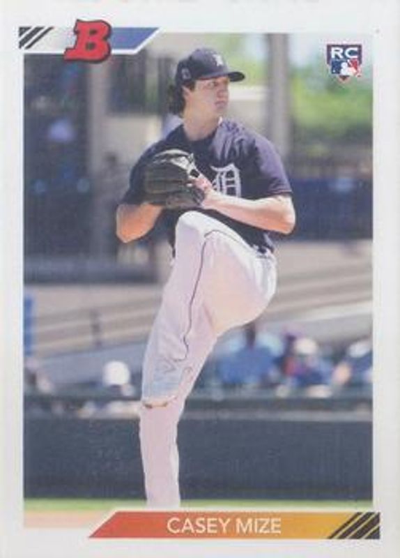 Casey Mize 2021 Topps Throwback Thursday #41 Base Rookie RAW