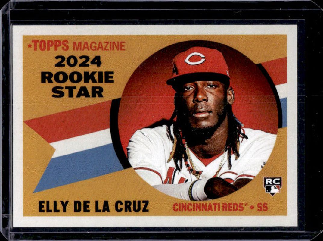 Elly De La Cruz 2024 Topps Throwback Thursday #134 Base Rookie RAW