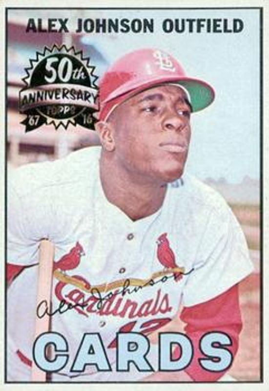 2016 Topps Heritage #108 50th Anniversary Buybacks