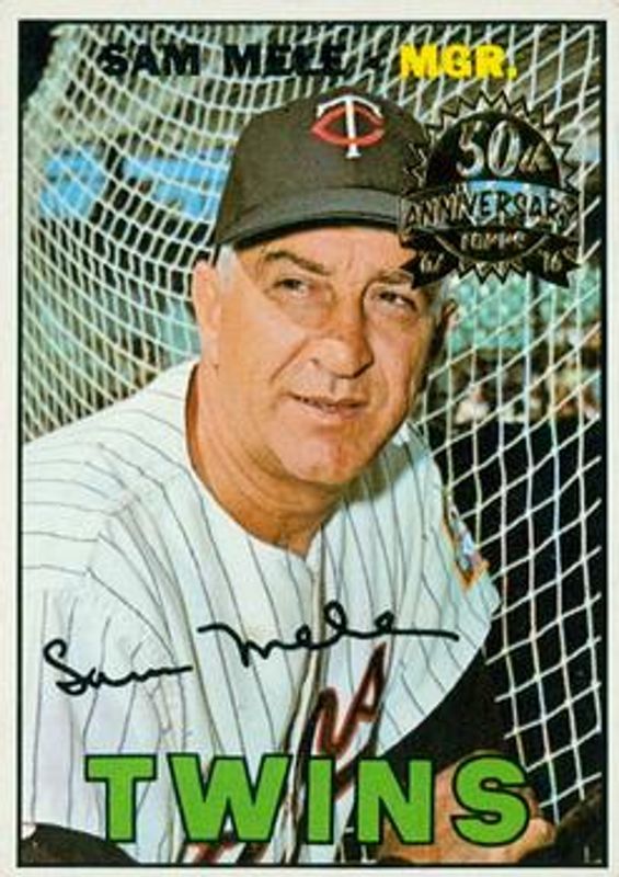 2016 Topps Heritage #418 50th Anniversary Buybacks