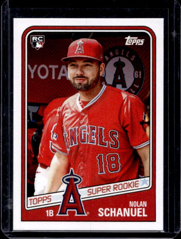 Nolan Schanuel 2024 Topps Throwback Thursday #108 Base Rookie RAW