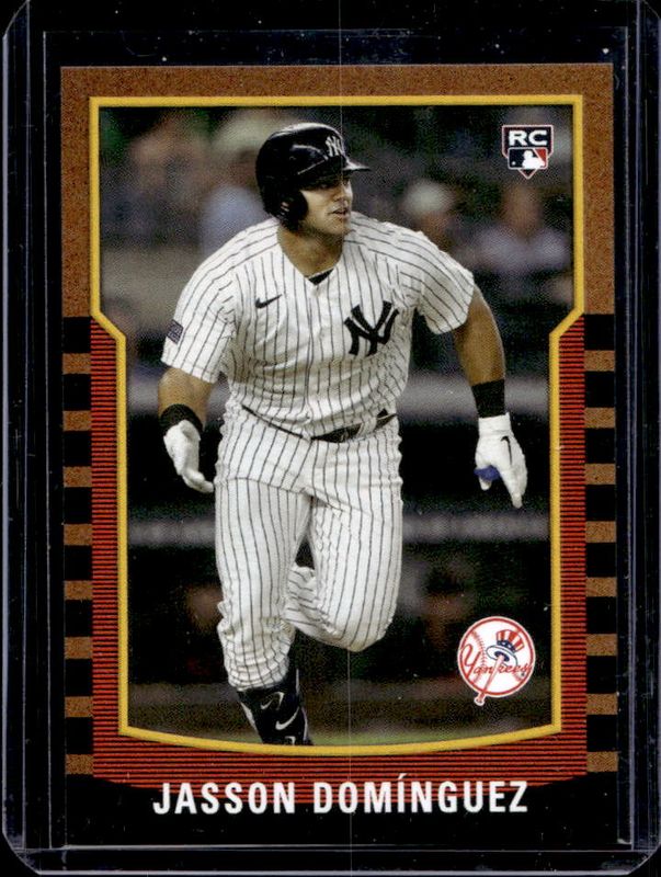 Jasson Dominguez 2024 Topps Throwback Thursday #32b Base Rookie RAW