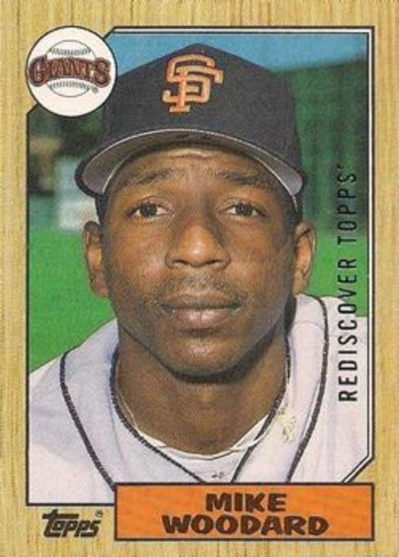2017 Topps Update #286 Rediscover Topps 1987 Topps Stamped Buybacks - Silver