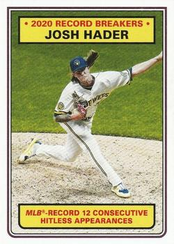 直筆サイン topps now CORBIN BURNES JOSH HADER 2025 Topps Series 2 Corbin Burnes Golden Mirror Image