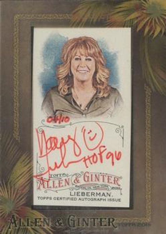 2016 Topps Allen & Ginter #AGA-NL Framed Mini Non Baseball Autographs - Red Ink /10