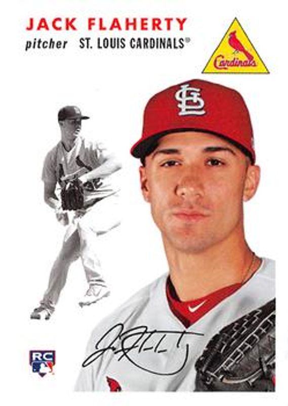Jack Flaherty 2018 Topps Throwback Thursday #252 Base Rookie RAW