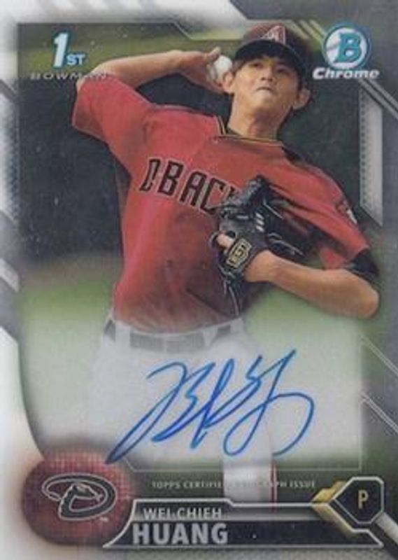 2016 Bowman Chrome #CPA-WH Prospect Auto