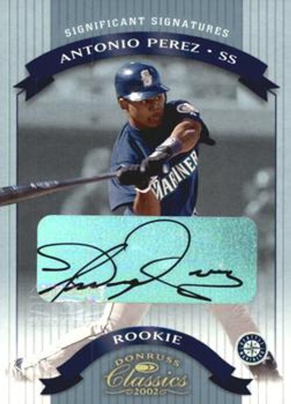 2002 Donruss Classics #112 Significant Signatures /100