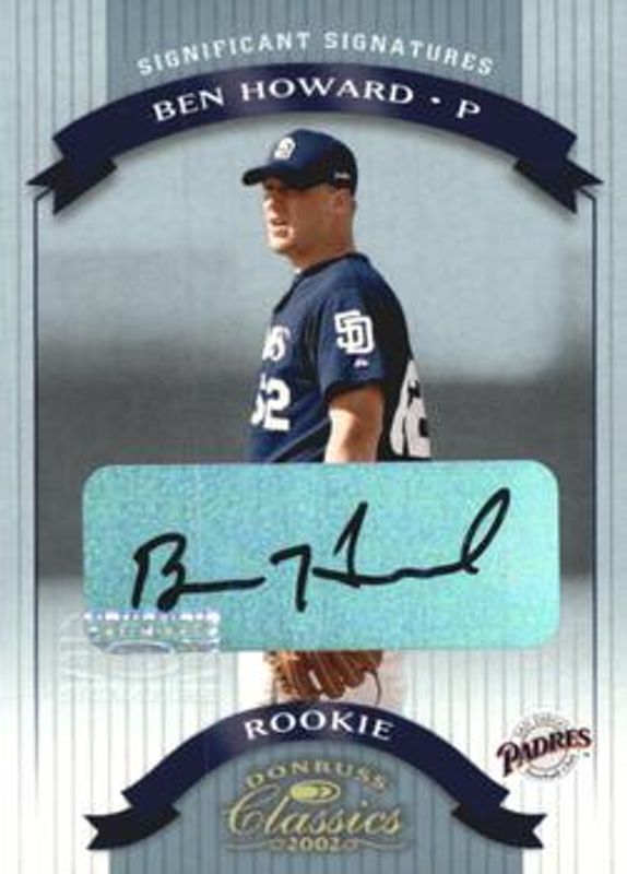 2002 Donruss Classics #120 Significant Signatures /100