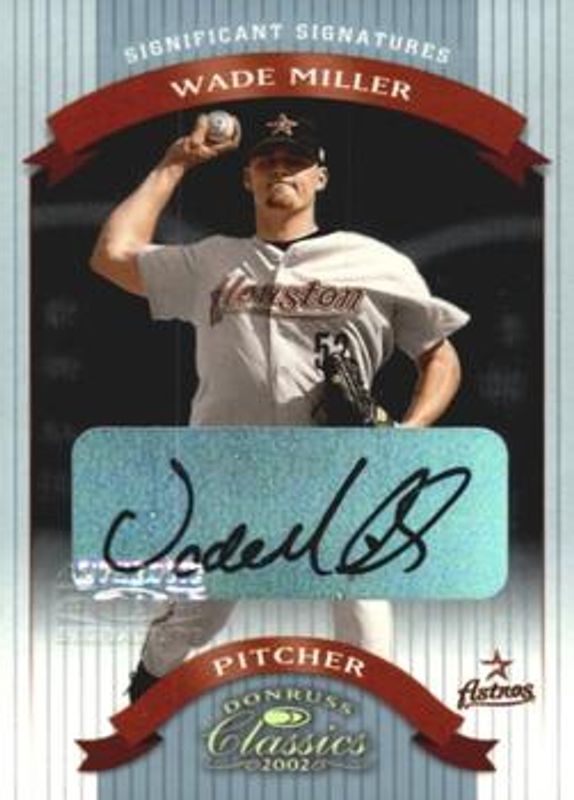 2002 Donruss Classics #44 Significant Signatures /100