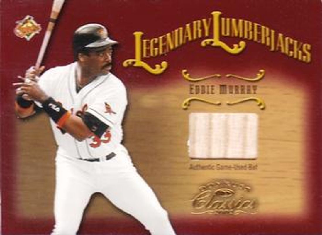 Eddie Murray 2002 Donruss Classics #LL-22 Legendary Lumberjacks /500 RAW