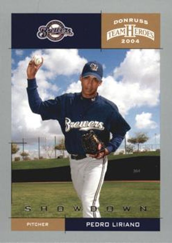 Pedro Liriano 2004 Donruss Team Heroes #230 Showdown - Silver /50 RAW