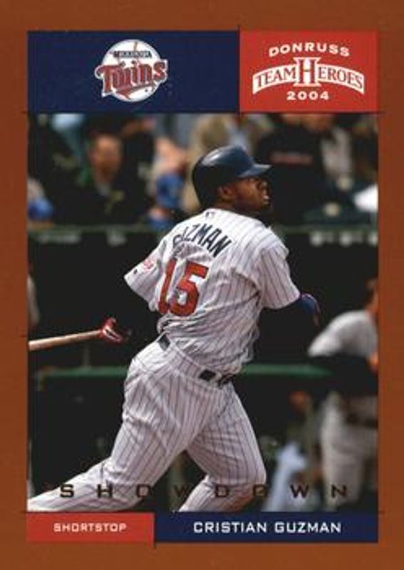 2004 Donruss Team Heroes #236 Showdown - Bronze /150