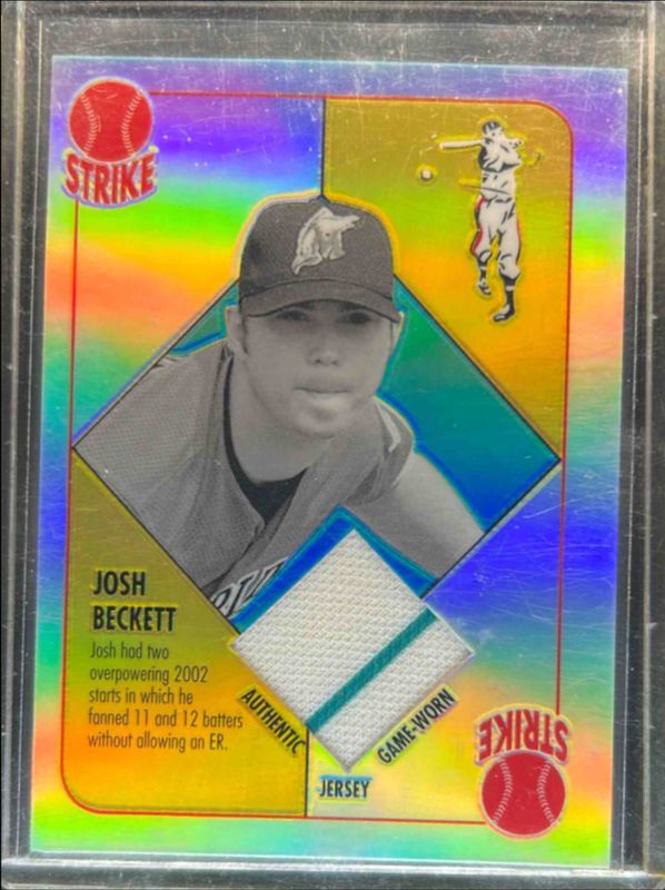 2003 Topps Chrome #BBCR-JB Blue Backs Relics - Refractor