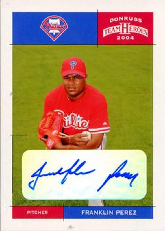 2004 Donruss Team Heroes #321 Autographs /10